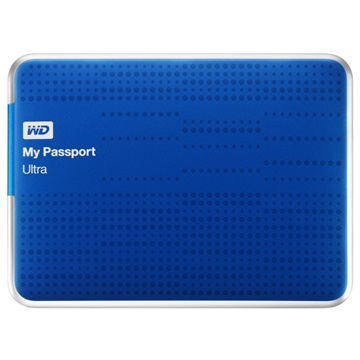 HDD EXT 2,5" WD My Passport Ultra 2TB USB3.0 - Kék - WDBMWV0020BBL-EESN