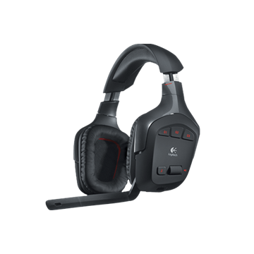 HDS Logitech G930 Gamer Headset - Fekete