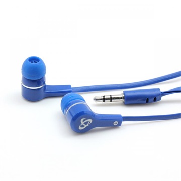 HDS Sbox EP-003BL fülhallgató szilikon véggel, kék