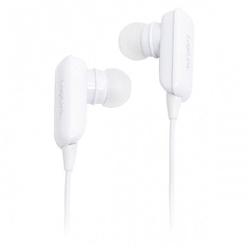 HPE LogilLink BT0025 Bluetooth sztereó fülhallgató - Fehér
