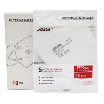 Jiada - valódi FFP2 maszk, tényleges CE, 10 db-os értékesítési egységben