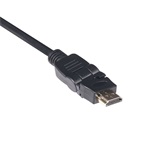 Club3D HDMI 2.0 4K60Hz UHD 360 Rotary kábel 2M/6.56ft  Male/Male
