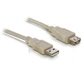 Delock 82240 USB 2.0 A/A hosszabbító kábel - 3m