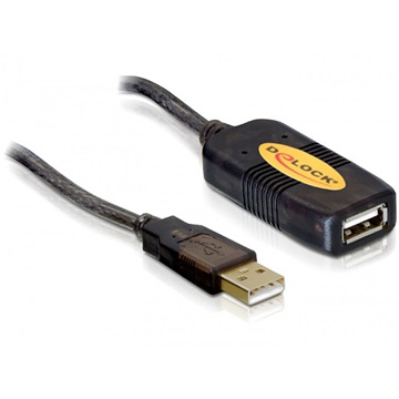Delock 82446 USB 2.0 aktív hosszabbító kábel - 10m