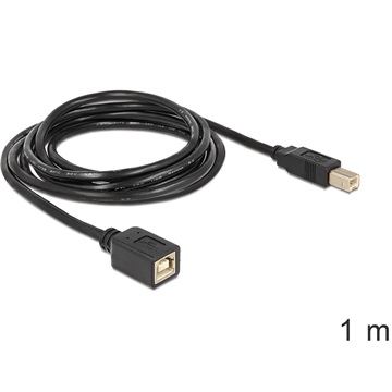 KAB Delock 83426 USB 2.0 B apa > B anya hosszabbító kábel - 1 m