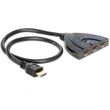 Delock 87619 HDMI 3 - 1 kétirányú kapcsoló