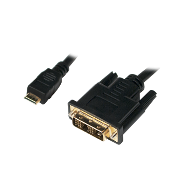 LogiLink CHM001 HDMI-DVI-D kábel - 0,5m