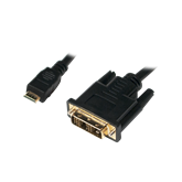 LogiLink CHM003 Mini HDMI-DVI-D kábel - 1,5m
