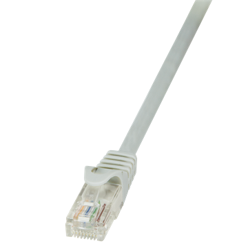 LogiLink CP1012U UTP Cat5e patch kábel - Szürke -  0,25m