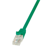 LogiLink CP1025U Cat5e U/UTP patch kábel - Zöld - 0,5m