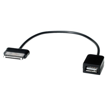 Roline USB2.0 - GALAXY Tab csatlakozó F/M kábel - 0.2m
