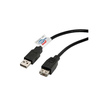 Roline USB2.0 A-A hosszabbító kábel - 0.8m