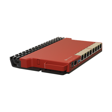 MikroTik L009UiGS-RM router, rackbe szerelhető