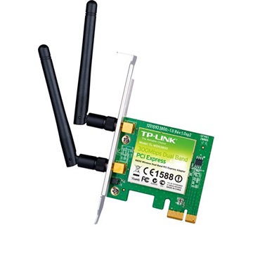 LAN/WIFI Tp-Link PCI-E adapter 300Mbps TL-WDN3800 DualBand N600