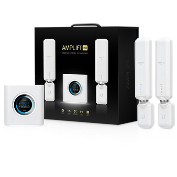 Ubiquiti AmpliFi HD otthoni wifi rendszer routerrel és 2 mesh pointtal