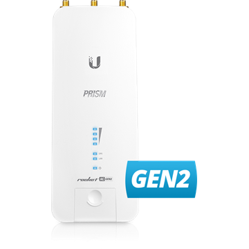 Ubiquiti Rocket AC Gen2 5Ghz rádió, airPrism aktív RF szűrővel