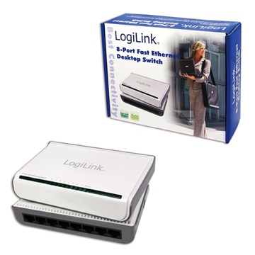 LogiLink NS0053 8port gyors ethernet asztali switch