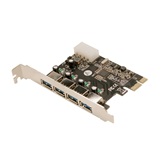 LogiLink PC0057A USB3.0 4portos PCI Express kártya