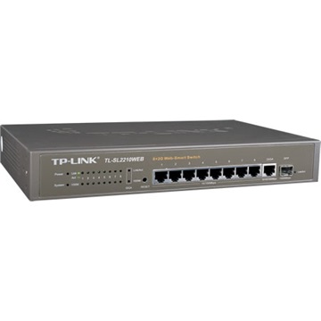LAN Tp-Link Switch Gigabit WEB-Smart 8+2 port - TL-SL2210WEB