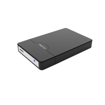 Approx külső 2,5" HDD09B - USB2.0 / SATA - Fekete