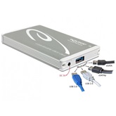 Delock 42514 2,5" SATA HDD/SSD - Multiport USB 3.0 + eSATAp külső ház