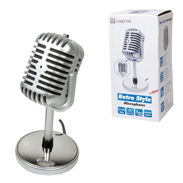 LogiLink HS0036 Retro Style mikrofon