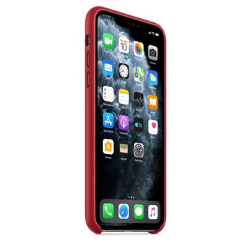 Apple iPhone 11 Pro Max bőrtok - (PRODUCT)RED