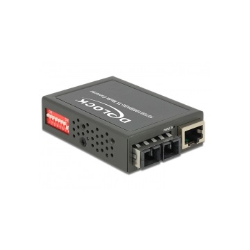 Delock 86441 1000Base-LX SC SM 1310nm kompakt média konverter 10km