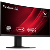 ViewSonic 34" VG3419C 3440x1440 USB-C 120Hz FreeSync Premium - 1500R - VA
