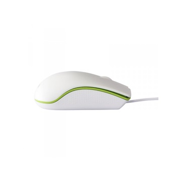 Mouse Approx USB Optikai egér APPOMNWG - Fehér/Zöld