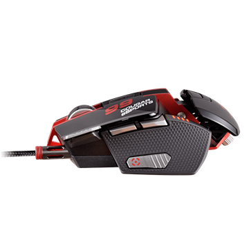 Cougar 700M eSport Gamer - Fekete/Piros