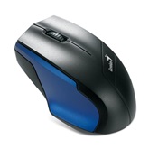 Mouse Genius NetScroll NS-6015 - Fekete / Kék