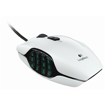 Mouse Logitech G600 Laser Gaming Mouse - White