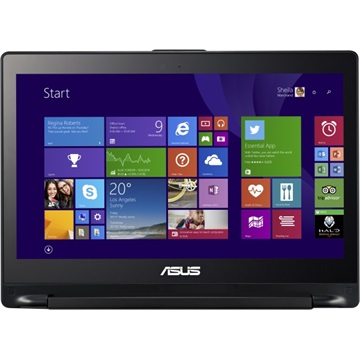 NB ASUS 13,3" HD Touch TP300LA-DW080H - Ezüst/Fekete - Windows® 8.1