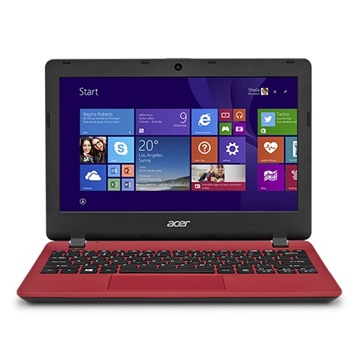 NB Acer Aspire 11,6" HD ES1-131-C8TQ - Piros