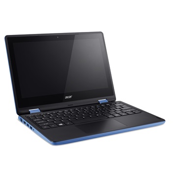 NB Acer Aspire 11,6" HD Multi-touch R3-131T-C2V5 - Kék / Fekete - Windows® 10 Home