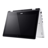 NB Acer Aspire 11,6" HD Multi-touch R3-131T-P63D - Fehér / Fekete - Windows 8.1® 64bit