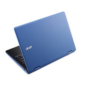 NB Acer Aspire 11,6" HD Multi-touch R3-131T-P9R8 - Kék / Fekete - Windows® 10 Home