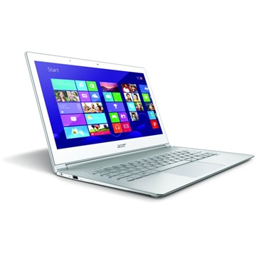 NB Acer Aspire 13,3" WQHD Multi-touch S7-393-75508G25ews - Windows 10 - Üvegfehér