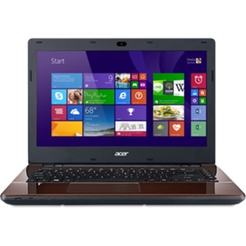 NB Acer Aspire 14,0" HD E5-411-C2T5 - Barna