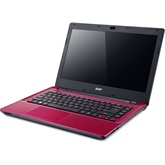NB Acer Aspire 14,0" HD LED E5-411-P7ZT - Piros
