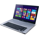 NB Acer Aspire 15,6" FHD IPS LED R7-572G-74518G25ASS - Ezüst - Windows® 8.1 - Touch Screen