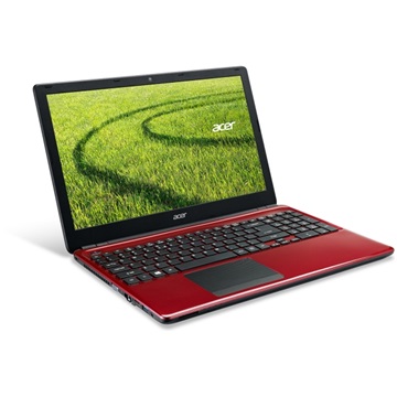 NB Acer Aspire 15,6" HD E1-570G-33214G50MNRR - Piros - Windows 8.1®