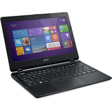 NB Acer TravelMate 11,6" HD Multi-Touch TMB115-MP-P8CE - Fekete - Windows 8.1® 64bit