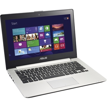NB Asus 13,3" HD LED S301LA-C1016D - VivoBook -Touch - Ezüst/Sötétszürke - Touch