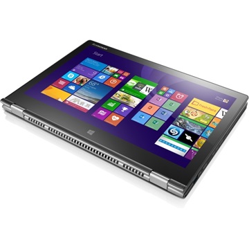 NB Lenovo Ideapad 13,3" FHD IPS YOGA2-13 59-431626 - Ezüst - Windows® 8.1 - Touch