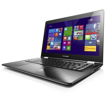 NB Lenovo Ideapad 14,0" FHD IPS LED Yoga 500 - 80N4012HHV - Fehér/Fekete - Windows® 10 Home - Touch