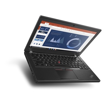 NB Lenovo ThinkPad X260 12,5" HD IPS - 20F6009QHV - Fekete -  Windows® 10 Professional
