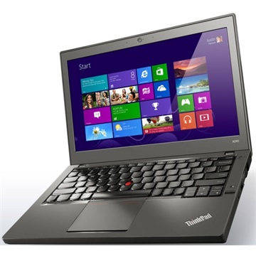 NB Lenovo Thinkpad 12,5" HD IPS LED X240 - 20AL007YHV - Fekete - Windows® 7/8 Pro