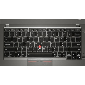 NB Lenovo Thinkpad 12,5" HD IPS X240 - 20ALA0K7HV - Fekete - Windows 7/8® Pro